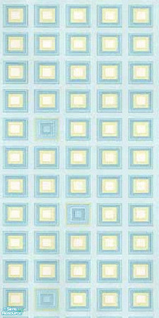 Sims 2 — Boxes of Candy - Individual Item by Roboty — A light blue wild and modern wallpapering. Made by Roboty