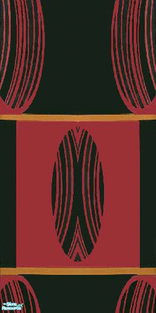Sims 2 — Black Night by Roboty — A wild and exotic japenesse wallpapering to spice up any room. Made by Roboty