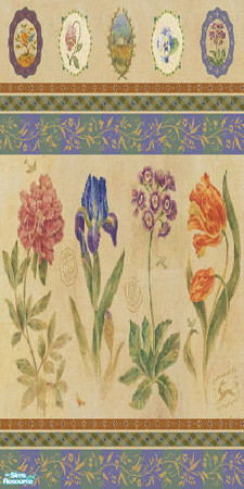 Sims 2 — BellaSet - Wall2 by The_Unicorn — -