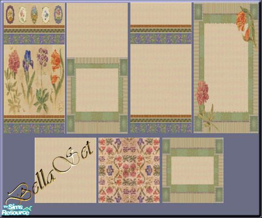 Sims 2 — BellaSet by The_Unicorn — -