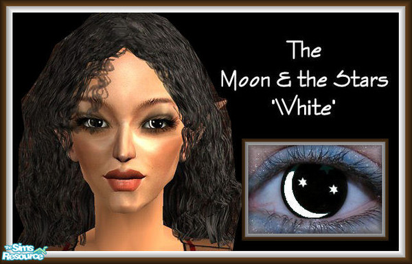 Sims 2 — The Moon & the Stars Eye Selection - 9 by galilea — A touch of pure white to light up your Simmies' eyes.