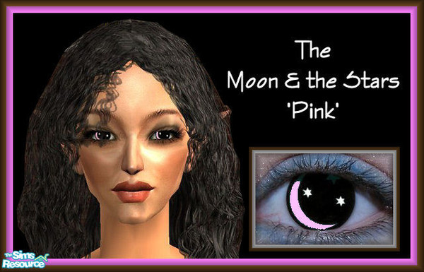 Sims 2 — The Moon & the Stars Eye Selection - 7 by galilea — A touch of pearly pink to light up your Simmies' eyes.