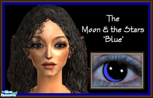 Sims 2 — The Moon & the Stars Eye Selection - 5 by galilea — A touch of deep blue to light up your Simmies' eyes.