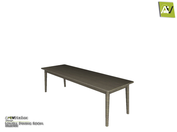 Sims 4 — Lowell Coffee Table    by ArtVitalex — - Lowell Coffee Table - ArtVitalex@TSR, Dec 2017