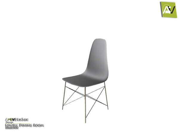 Sims 4 — Lowell Dining Chairs    by ArtVitalex — - Lowell Dining Chairs - ArtVitalex@TSR, Dec 2017