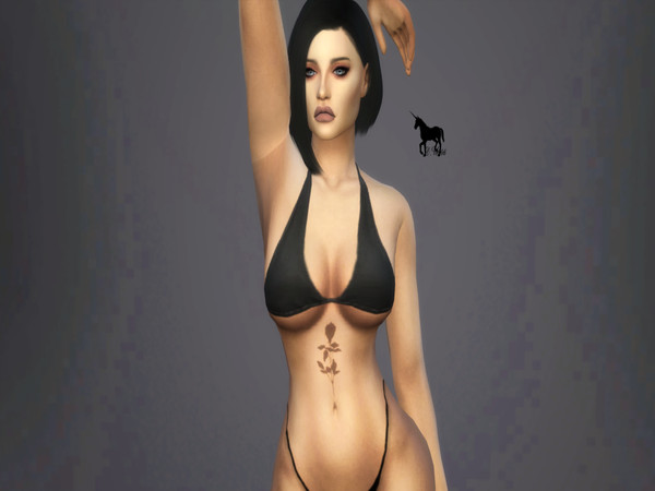 Sims 4 — BlackRoseChest by DemonUnicorn666 — The black rose symbolizes the beginning of new things, a journey into