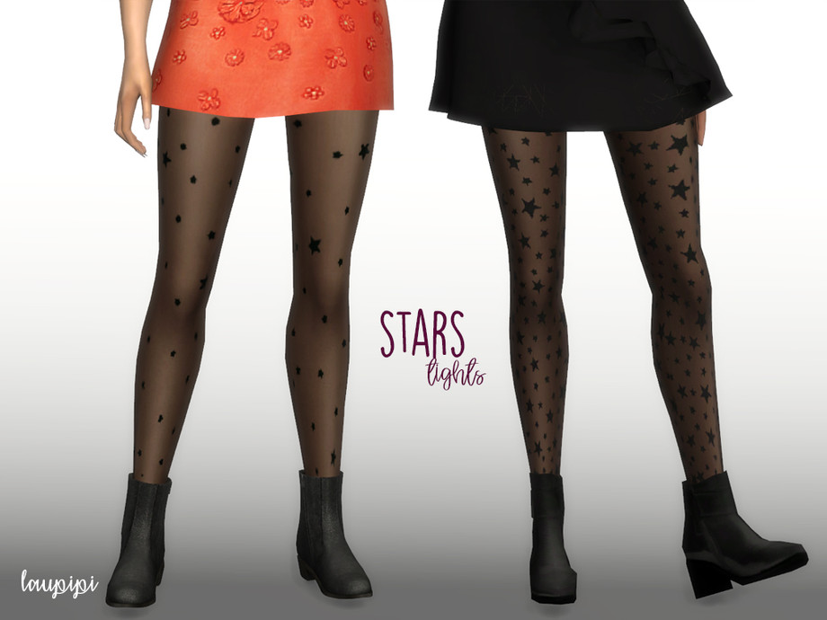 The Sims Resource - Stars Tights
