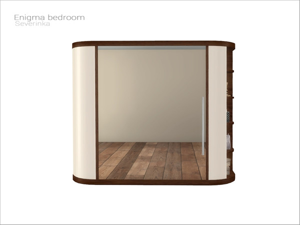 Sims 4 — [Enigma bedroom] - wardrobe by Severinka_ — Wardrobe From the set 'Enigma bedroom' Build / Buy category: Storage