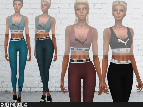 Sims 4 — ShakeProductions 90-2 by ShakeProductions — Sportswear 10 Colors Handpainted