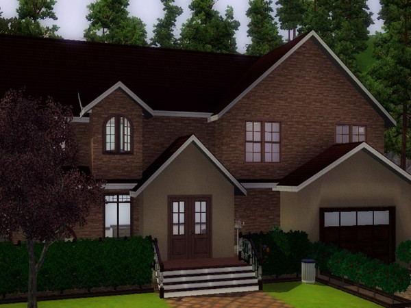 Sims 3 — Cerus by LiIRed — This is a large house, perfect for a large family, it has 4 bedrooms as well as 3 bathrooms,