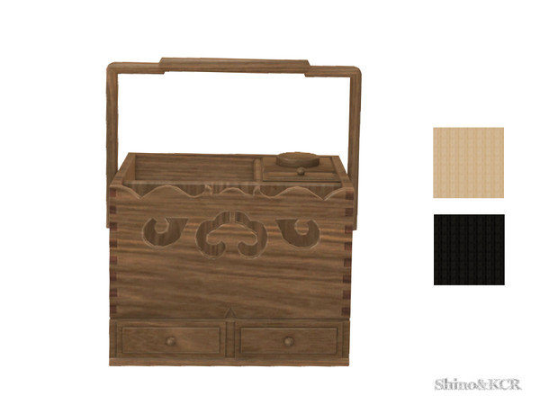 Sims 4 — Japan Dining - Box by ShinoKCR — Dining Room Furniture with a japanese touch in Clutter