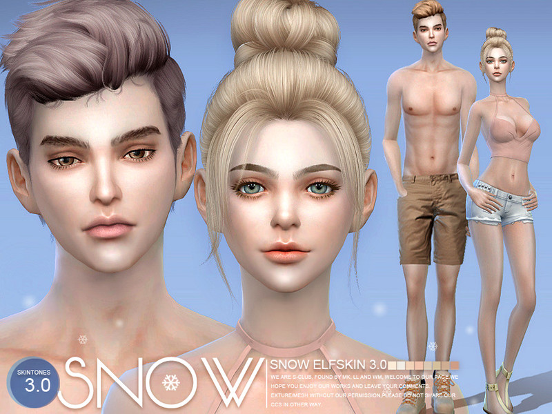 sims 3 default skin replacement all ages