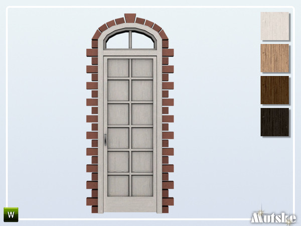 Sims 4 — Sandford Door Privat 1x1 by Mutske — This door is part of the Sandford Constructionset. Made by Mutske@TSR. 