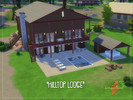Sims 4 — Hilltop Lodge by simsieland — This lodge/house build was a real-life inspired build. This is a perfect house for