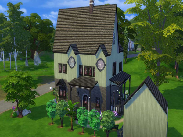 Sims 4 — Birdie's Cottage by staralien2 — A small cottage perfect for a single mother and child or even a couple with one
