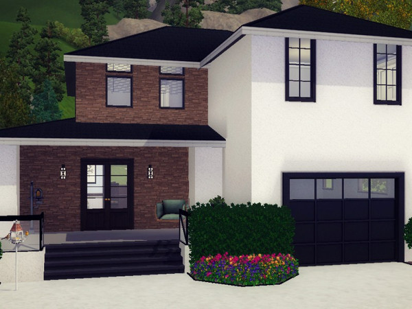 Sims 3 — Serene by LiIRed — This is a medium sized home, it has 3 bedrooms as well as 2 bathrooms, this home also has an