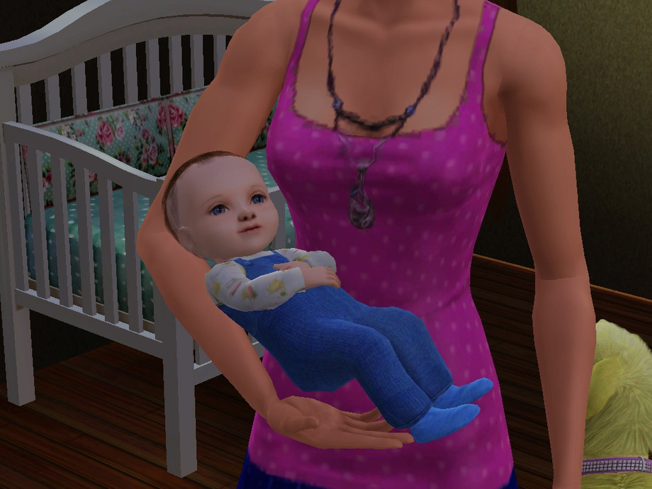 The Sims Resource - Baby Pooh Bear Overalls- Laurenbell