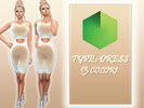 Sims 4 — dress 2 by GreenGem2017 — I think this is great