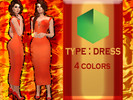 Sims 4 — dress 3 by GreenGem2017 — This is what I like most of all