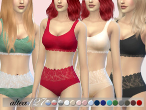 Sims 4 — colored sleepwear  by altea127 — colorful, comfortable for your sims. enjoy yourself