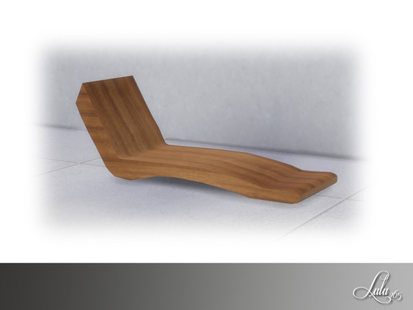 Sims 4 — Berkshire Bathroom Decor Lounger by Lulu265 — Part of the Berkshire Bathroom Set