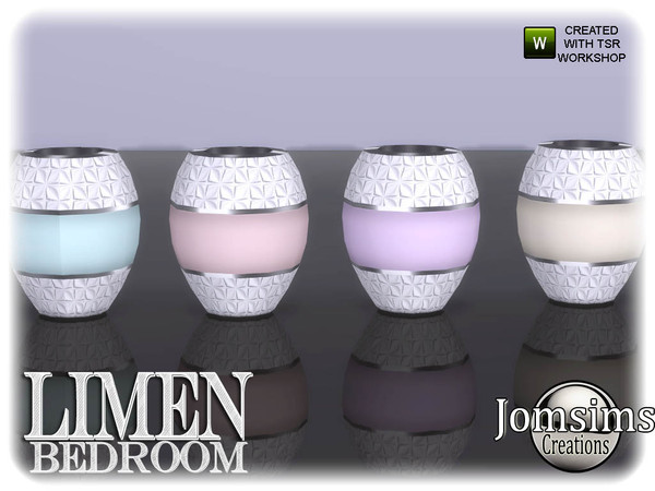 Sims 4 — limen bedroom part 2 vase 2 more small by jomsims — limen bedroom part 2 vase 2 more small