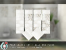Sims 4 — Palm Leaves Set by MintiMinti — Feel free to comment <3