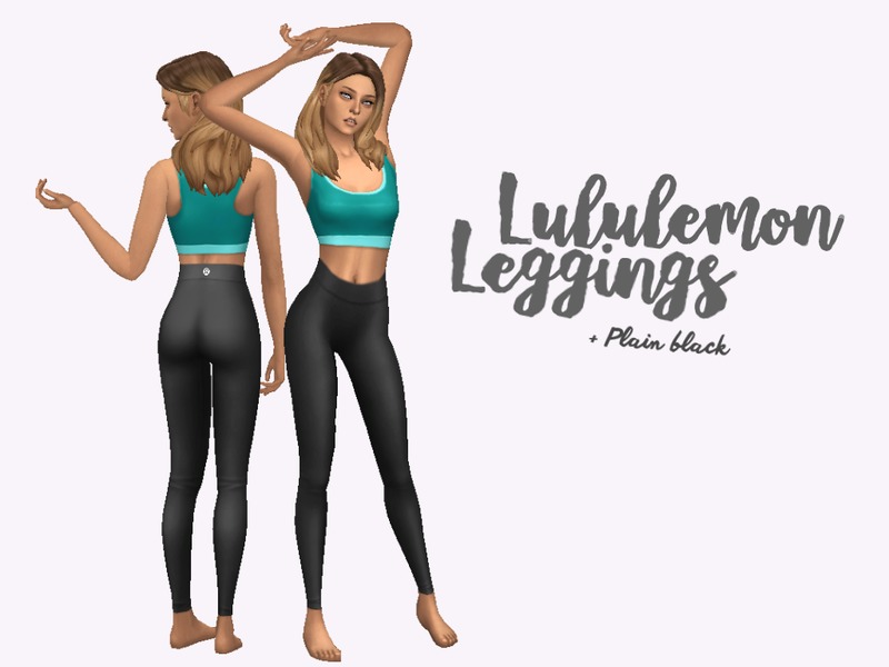 The Sims Resource - Lululemon Leggings