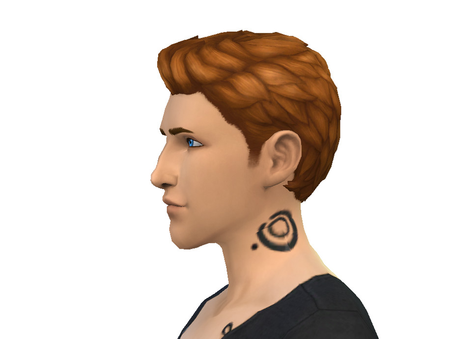 Sims 4 - Tales from the Borderlands Rhys Neck Tattoo by TheComic - I create...