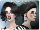 Sims 4 — Ebony Evans - Vampire by Ethereal_Rabbit — Hello simmers! This is Ebony Evans, She was quite the sweet hearted