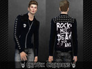 Sims 4 — Rock Not Dead Jacket - CatySix - City Living needed by CatySix — Jacket inspired in clothing brand: Lovers Are