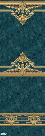 Sims 2 — Rainbow Wall 11 by simwoman77 — Part of the Rainbow Walls Set, created by simwoman77. For matching floors,