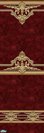 Sims 2 — Rainbow Wall 15 by simwoman77 — Part of the Rainbow Walls Set, created by simwoman77. For matching floors,