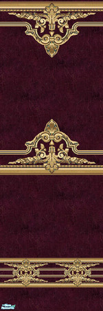 Sims 2 — Rainbow Wall 13 by simwoman77 — Part of the Rainbow Walls Set, created by simwoman77. For matching floors,