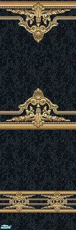 Sims 2 — Rainbow Wall 7 by simwoman77 — Part of the Rainbow Walls Set, created by simwoman77. For matching floors, please