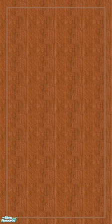 Sims 2 — Fleurless Wall by simonandy — Wooden wall panel to match the fleur-de-licious wall