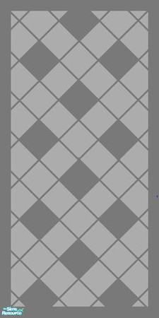 Sims 2 — Diamond Wallpaper - Silver Diamonds by simonandy — Diamond pattern wallpaper in silver & grey