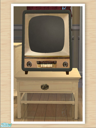 Sims 2 — Cozy Cottage Living Tv Stand by jlk2400 — Part of my Cozy Cottage Living set.