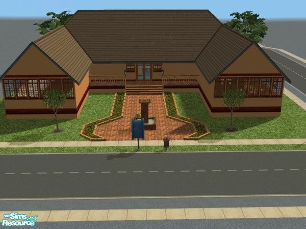 Sims 2 — Delightful Dining by LaurieR — Not only can your sims dine in this Maxis only restaurant they can entertain