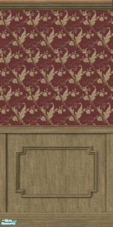 Sims 2 — Merlot Wallpaper by jyackley01 — Part of the Merlot Bedroom Collection. This beautiful purple wallpapaper