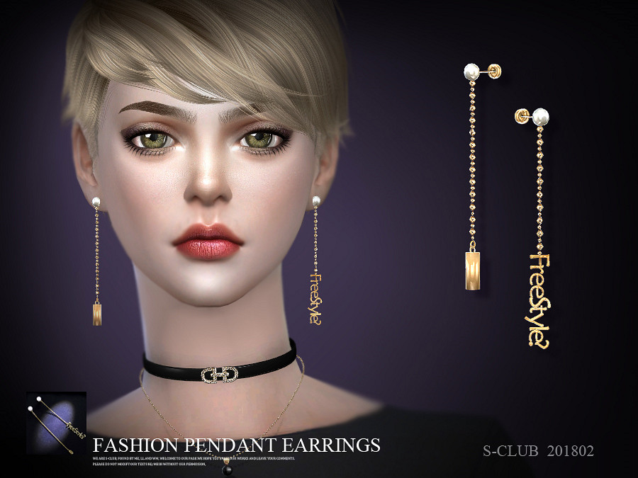 S Club Ll Ts4 Earring 201802