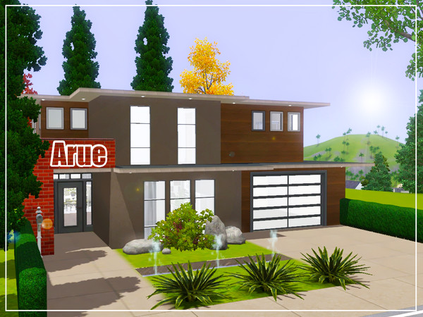 Sims 3 — Arue by Gamergurl101 — This beautiful small but large house is perfect for those sims who want a different house