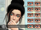 Sims 4 — Goodnight Eyes (Non-Default) by chicagonative2 — Smoky date night eyes will make them think of you long after