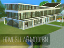 Sims 4 — Homestead Modern by RaeTheSims4 — A modern take on the classic farmhouse type house. House has: Ground level: 1
