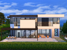 Sims 4 — Brentwood Luxury Contemporary Residence by ExternalSense2 — Modern and breezy, the design of this house is