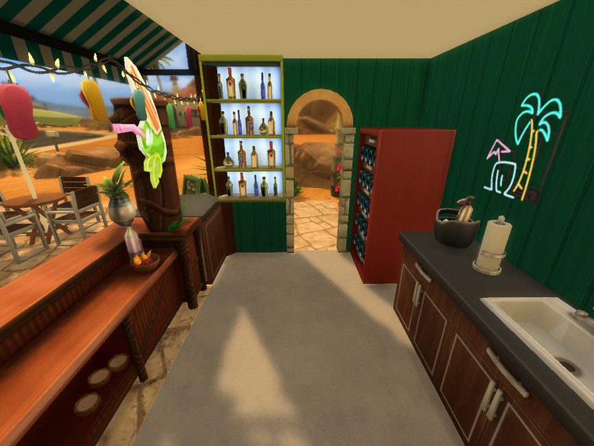 The Sims Resource Tiki Bar