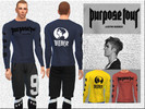 Sims 4 — JustinBieber-PURPOSE-TOUR-SWEATER by FinnSleepOver — Four colours tour sweater, only for men. I am not a fan of