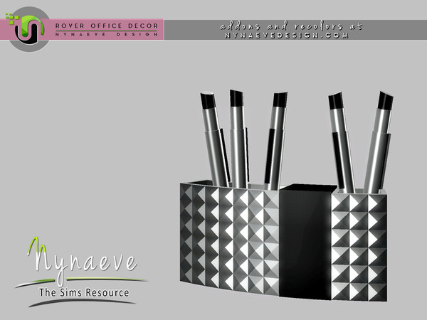 Sims 3 — Rover Pen Holder by NynaeveDesign — For Sims 4 custom content, recolors and addons check out: NynaeveDesign.com