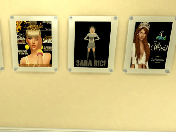 Sims 4 — Dazzle Poster Set: Issue 1 by Jezi — Poster Set from Dazzle: a Sims 4 Magazine Issue 1 Posters include Issue 1
