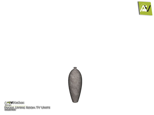 Sims 4 — Diana Vase Tall    by ArtVitalex — - Diana Vase Tall - ArtVitalex@TSR, Feb 2018